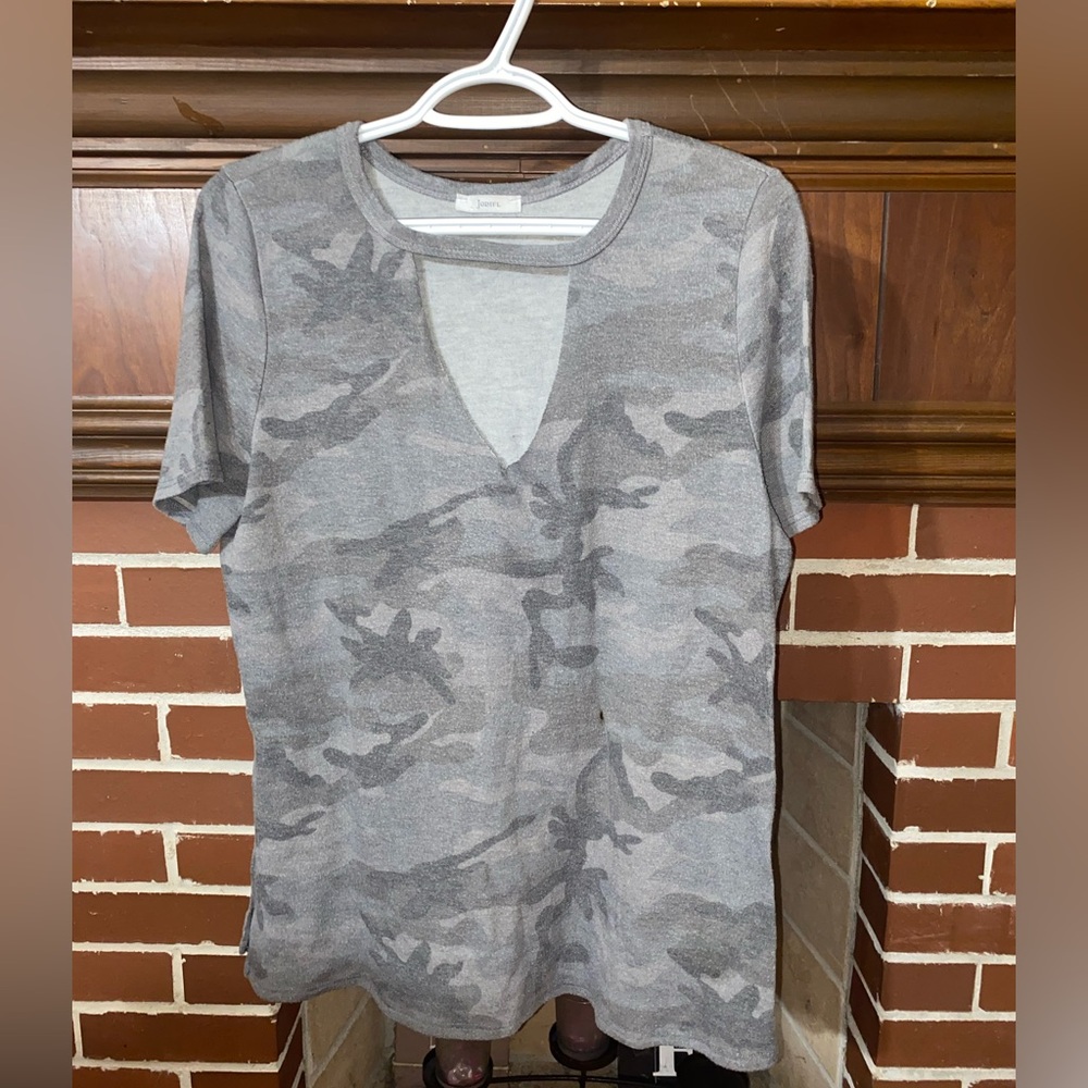 Gray Camouflage Men's Shirt